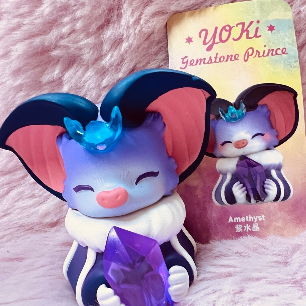 YOKi From “Gemstone Prince” Series Figure - “Amethyst” From POP MART